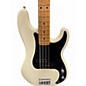 Used Fender Standard Precision Bass Olympic White Electric Bass Guitar