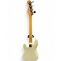 Used Fender Standard Precision Bass Olympic White Electric Bass Guitar