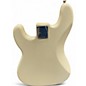 Used Fender Standard Precision Bass Olympic White Electric Bass Guitar
