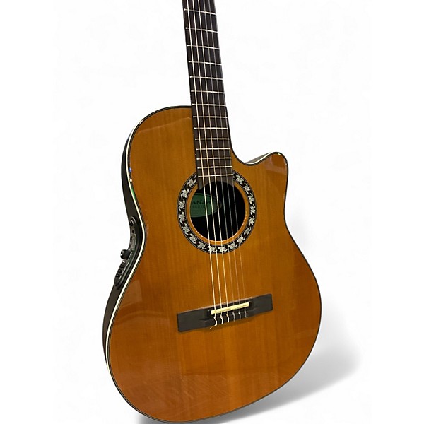 Used Ovation 1773AX NYLON NATURAL Acoustic Electric Guitar