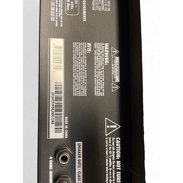 Used Line 6 Spider II HD75 75W Guitar Amp Head