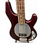 Used Ernie Ball Music Man Stingray SUB Bass TEXTURED RED Electric Bass Guitar