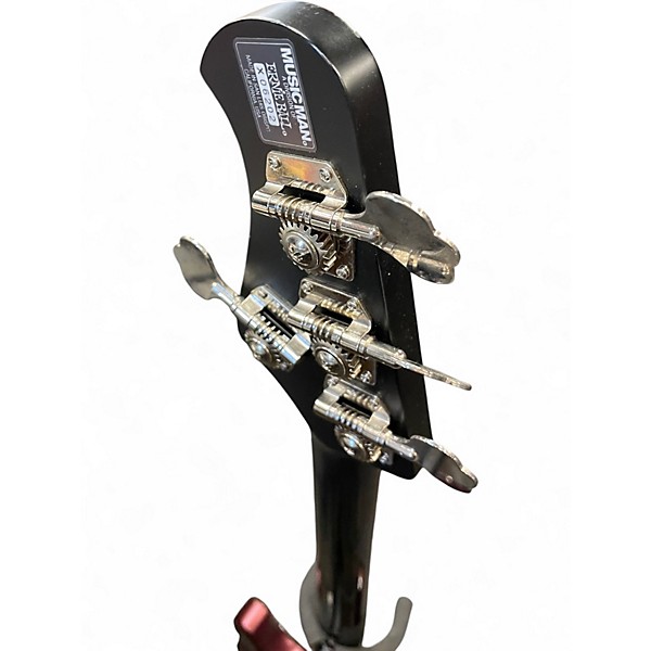 Used Ernie Ball Music Man Stingray SUB Bass TEXTURED RED Electric Bass Guitar