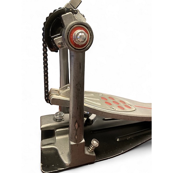 Used Pearl Red Line Single Bass Drum Pedal Single Bass Drum Pedal