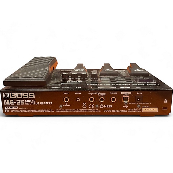 Used BOSS ME25 Guitar Multi Effect Processor
