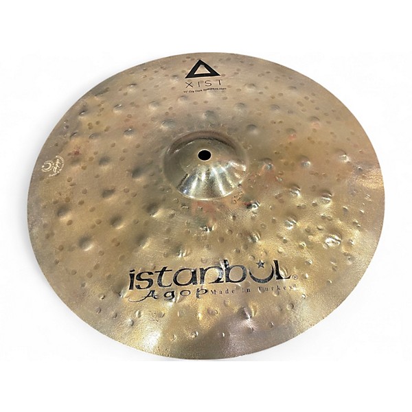 Used 2020s Istanbul Agop 15in XIST 15" Dry Dark Brilliant HiHats Cymbal