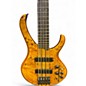 Used Ibanez BTB775PB BROWN BIRDS EYE Electric Bass Guitar