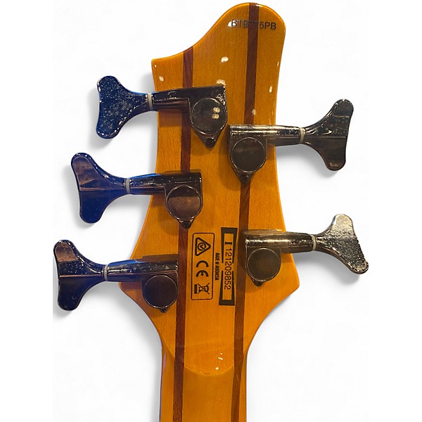 Used Ibanez BTB775PB BROWN BIRDS EYE Electric Bass Guitar