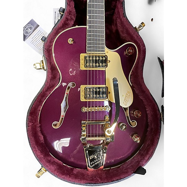 Used Gretsch Guitars PRO BROADKASTER JR LX Blackberry Hollow Body Electric Guitar