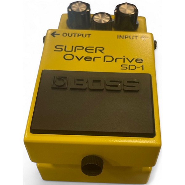 Used BOSS SD1 Super Overdrive Effect Pedal