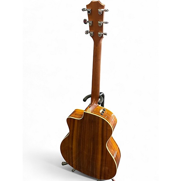 Used Taylor 214CE Deluxe Koa Natural Acoustic Electric Guitar