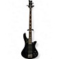 Used Schecter Guitar Research Stiletto Extreme 4 String Trans Black Electric Bass Guitar thumbnail