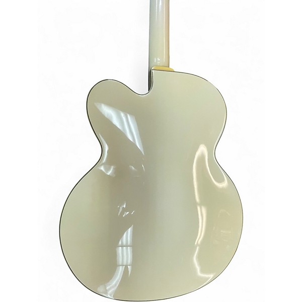 Vintage 1979 Gretsch Guitars White Falcon 7595 White Hollow Body Electric Guitar