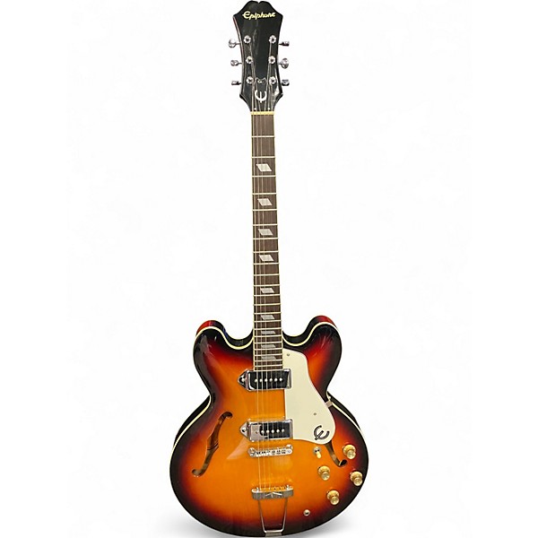 Used 1994 Epiphone Casino Vintage Sunburst Hollow Body Electric Guitar