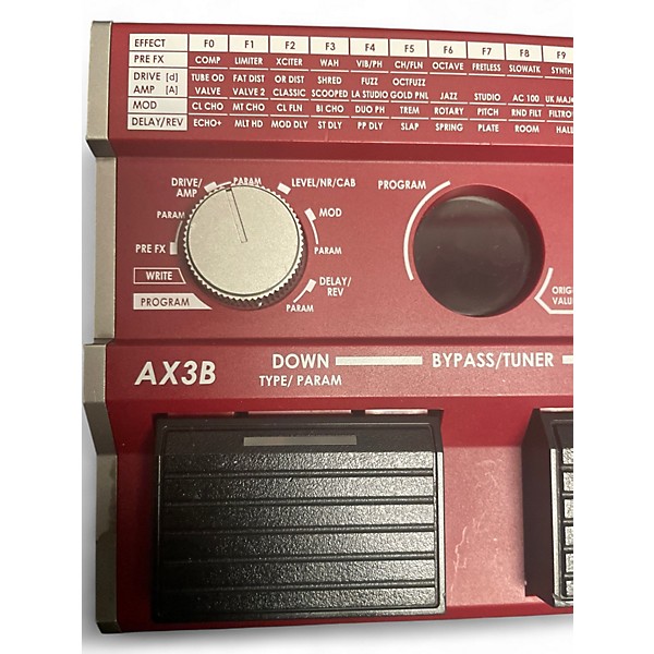 Used KORG AX3B Bass Effect Pedal
