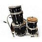 Used Ludwig 5 Piece Accent Black Drum Kit thumbnail