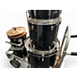 Used Ludwig 5 Piece Accent Black Drum Kit