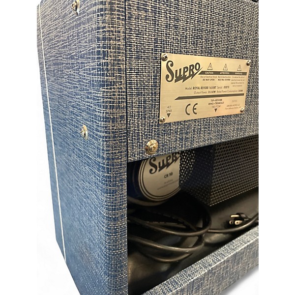 Used Supro 1650RT Royal Reverb 60/35W 2x10 Tube Guitar Combo Amp