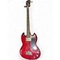 Used Epiphone SG Bass Cherry Electric Bass Guitar thumbnail