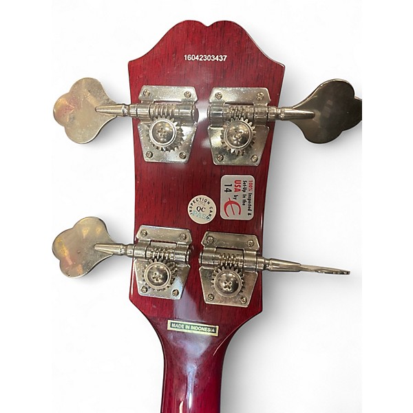 Used Epiphone SG Bass Cherry Electric Bass Guitar