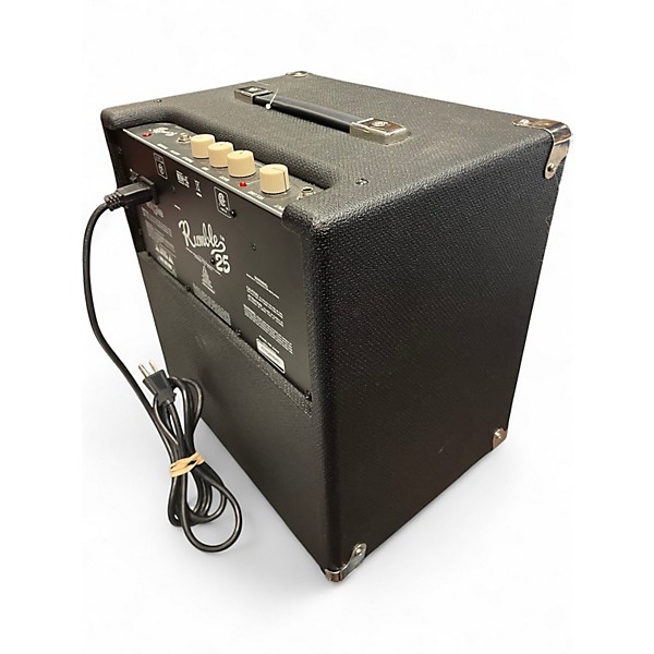 Used Fender Rumble 25 25W 1x8 Bass Combo Amp