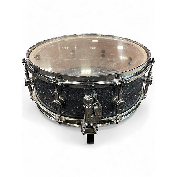 Used ddrum 6X14 Reflex Silver Sparkle Drum