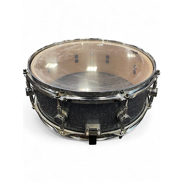 Used ddrum 6X14 Reflex Silver Sparkle Drum