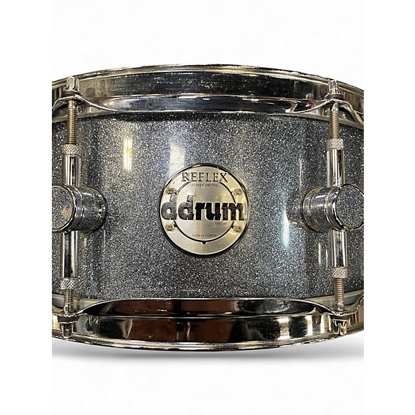 Used ddrum 6X14 Reflex Silver Sparkle Drum