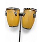 Used Zenison Mini Conga Drums and Stand 9" and 10" Conga thumbnail