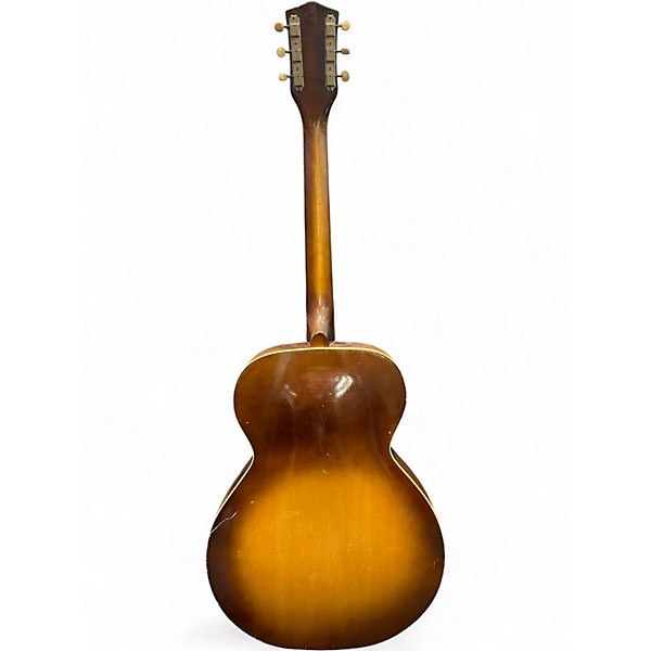 Vintage 1960s Airline archtop 2 Color Sunburst Acoustic Guitar