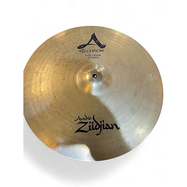 Used Zildjian 15in A Custom Crash Cymbal