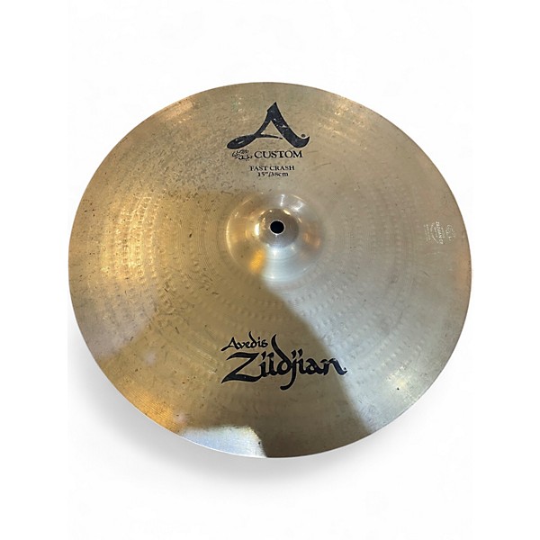 Used Zildjian 15in A Custom Crash Cymbal