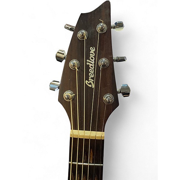 Used Breedlove Discovery Concert Natural Acoustic Guitar