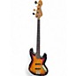 Used Vintage vj74 2 Color Sunburst Electric Bass Guitar thumbnail