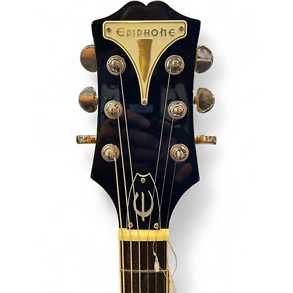 Used 2016 Epiphone Wildkat Studio Natural Hollow Body Electric Guitar