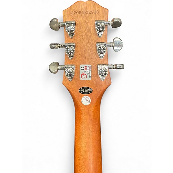 Used Epiphone Les Paul Traditional Pro IV Gold Solid Body Electric Guitar