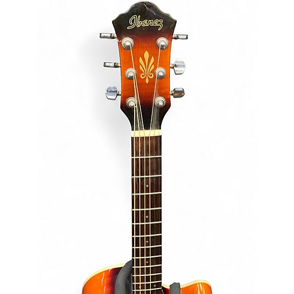 Used Ibanez AE15FM 2 Color Sunburst Acoustic Electric Guitar