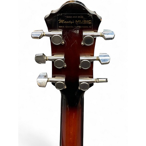 Used Ibanez AE15FM 2 Color Sunburst Acoustic Electric Guitar