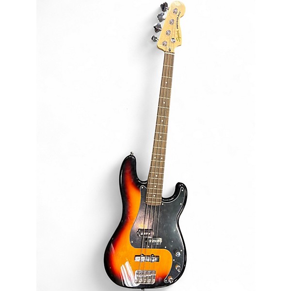 Used Squier Affinity Precision Bass 2 Color Sunburst Electric Bass Guitar
