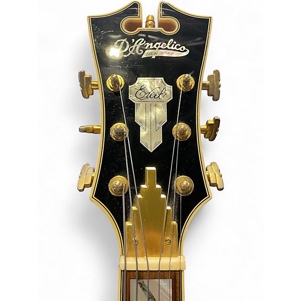 Used D'Angelico EXL-1 EXCEL Amber Hollow Body Electric Guitar