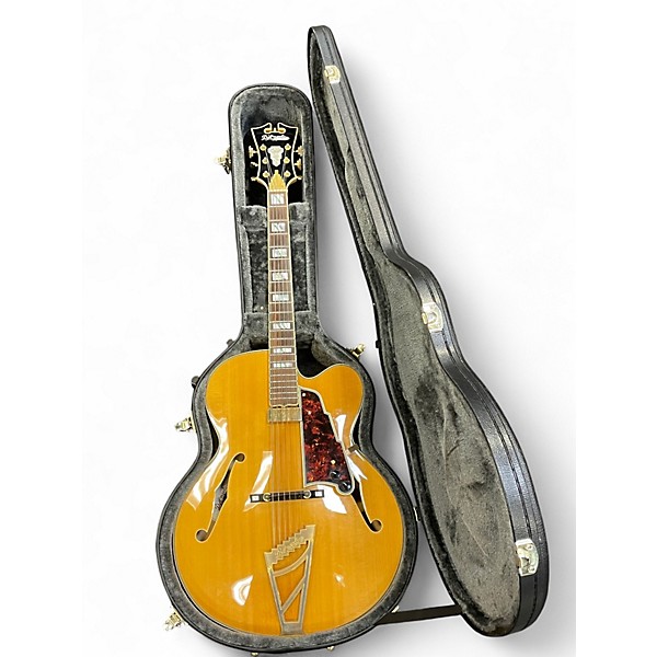 Used D'Angelico EXL-1 EXCEL Amber Hollow Body Electric Guitar