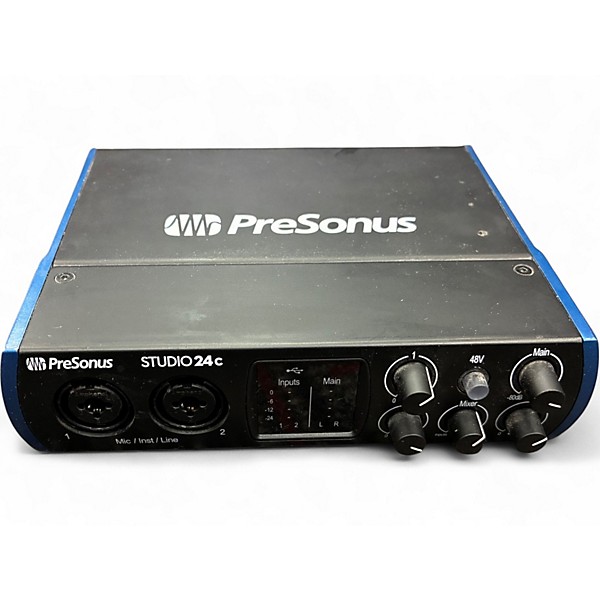 Used PreSonus STUDIO 24C Audio Interface
