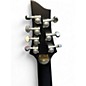Used Schecter Guitar Research Damien Elite 7 Left Handed Satin Black Electric Guitar