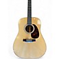 Used Martin Centennial Dreadnought Natural Acoustic Guitar