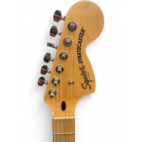 Used Squier Stratocaster HSS BURST Solid Body Electric Guitar