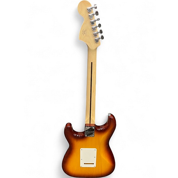 Used Squier Stratocaster HSS BURST Solid Body Electric Guitar