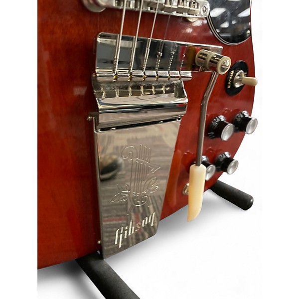 Used 2019 Gibson SG Custom Maestro Reissue Faded Cherry Solid Body Electric Guitar