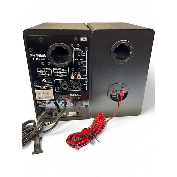 Used Yamaha HS3 3.5"  (Pair) Powered Monitor