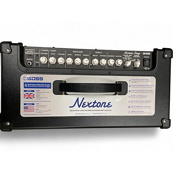 Used BOSS Nextone Stage 40W 1x12 Guitar Combo Amp