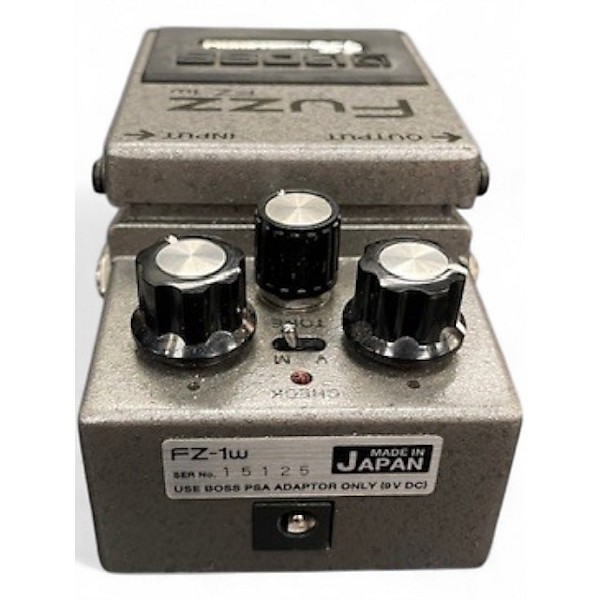 Used BOSS FZ1W WAZA FUZZ Effect Pedal